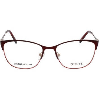 Rame ochelari de vedere Guess GU2583 070, Visiniu, 53 mm Rame ochelari de vedere Guess GU2583 070, Visiniu, 53 mm