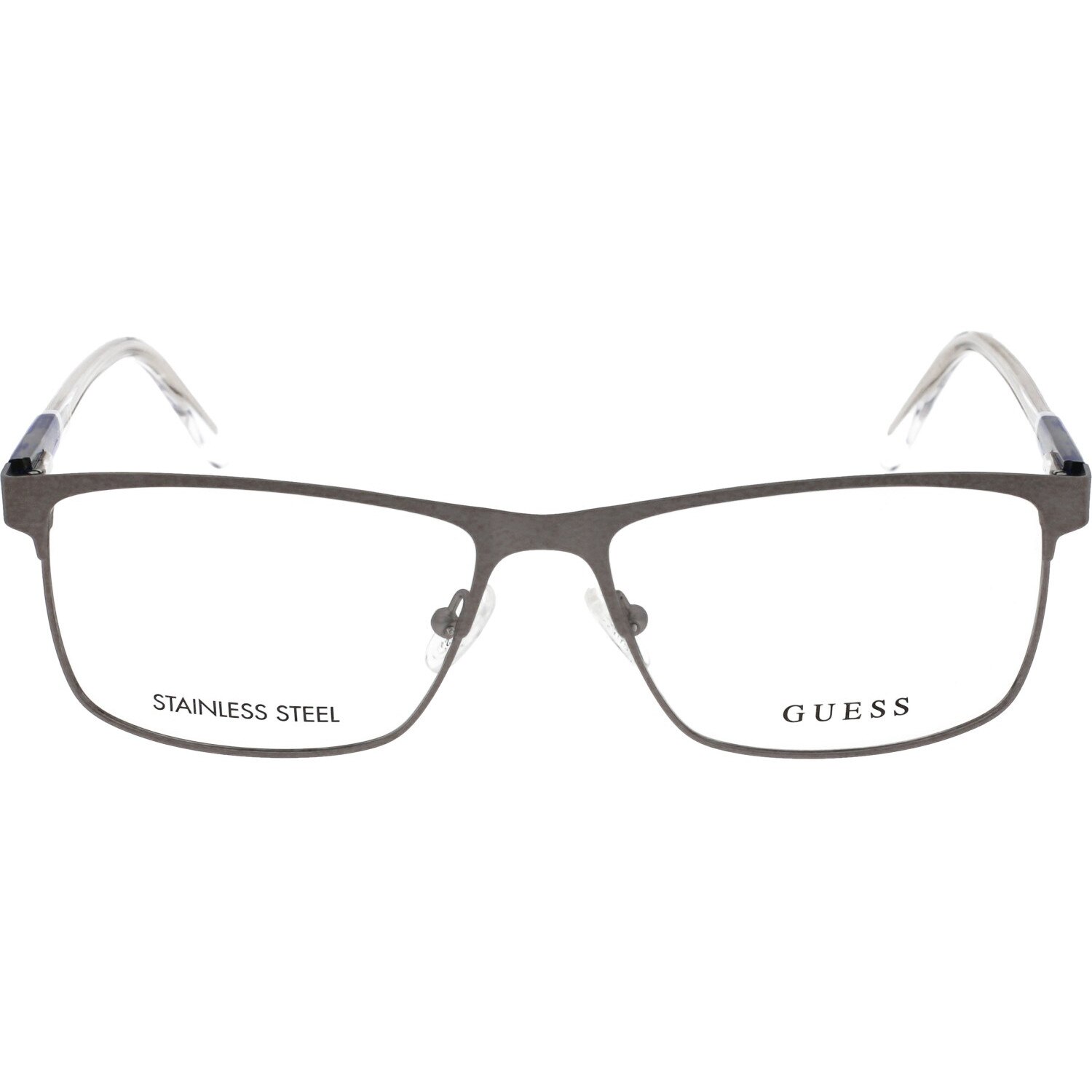 Rame ochelari de vedere Guess GU1972 007, Argintiu, 55 mm