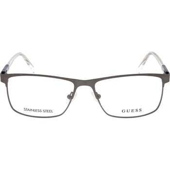 Rame ochelari de vedere Guess GU1972 007, Argintiu, 55 mm Rame ochelari de vedere Guess GU1972 007, Argintiu, 55 mm