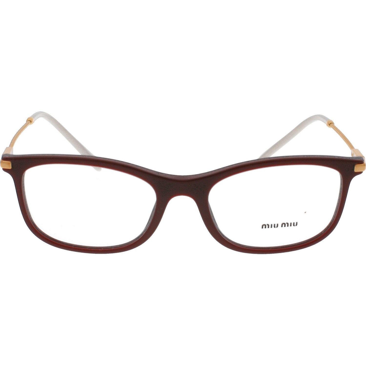 Rame ochelari de vedere Miu Miu MU09TV 01T101, Visiniu, 53 mm
