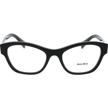 Rame ochelari de vedere Miu Miu MU08TV 1AB1O1, Negru, 52 mm Rame ochelari de vedere Miu Miu MU08TV 1AB1O1, Negru, 52 mm