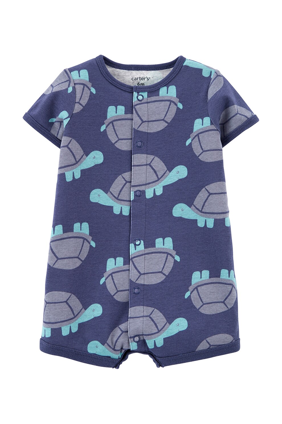 Carter's, Salopeta scurta cu imprimeu, Albastru