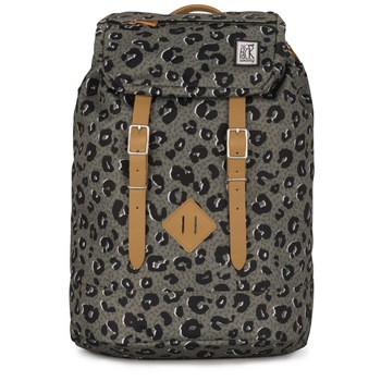 Rucsac The Pack Society premium cu imprimeu negru Rucsac The Pack Society premium cu imprimeu negru