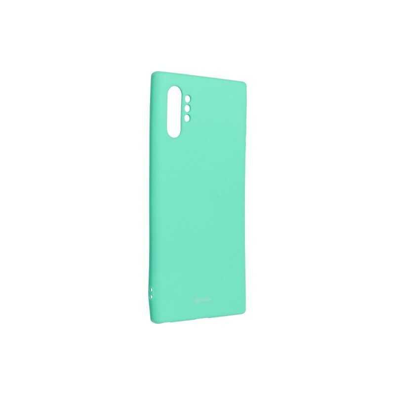 Husa Spate Silicon Roar Jelly Compatibila Cu Samsung Galaxy Note 10 Plus, Verde Mint