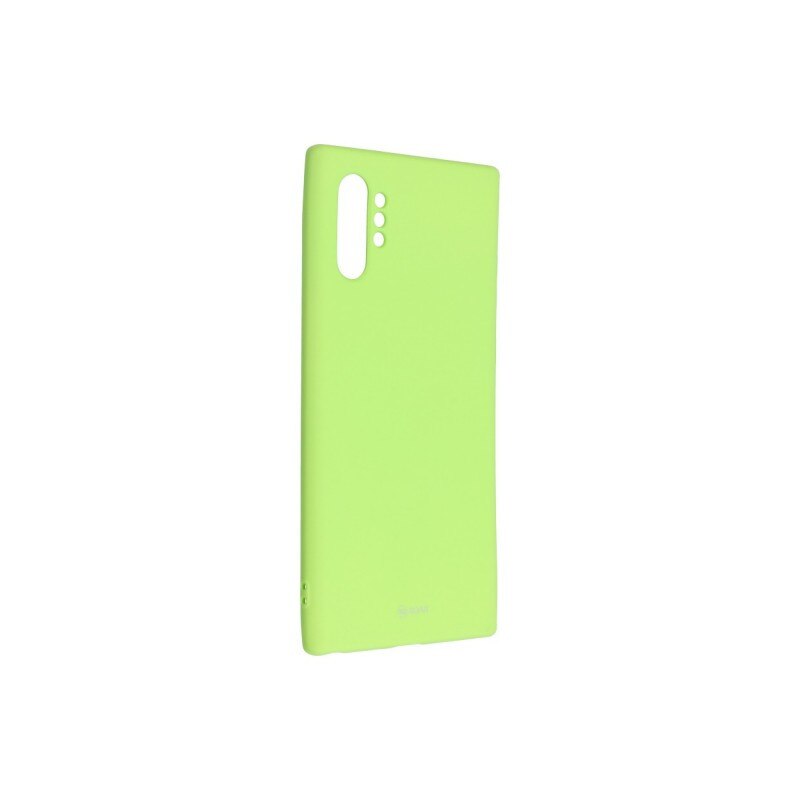 Husa Spate Silicon Roar Jelly Compatibila Cu Samsung Galaxy Note 10 Plus, Verde Lime