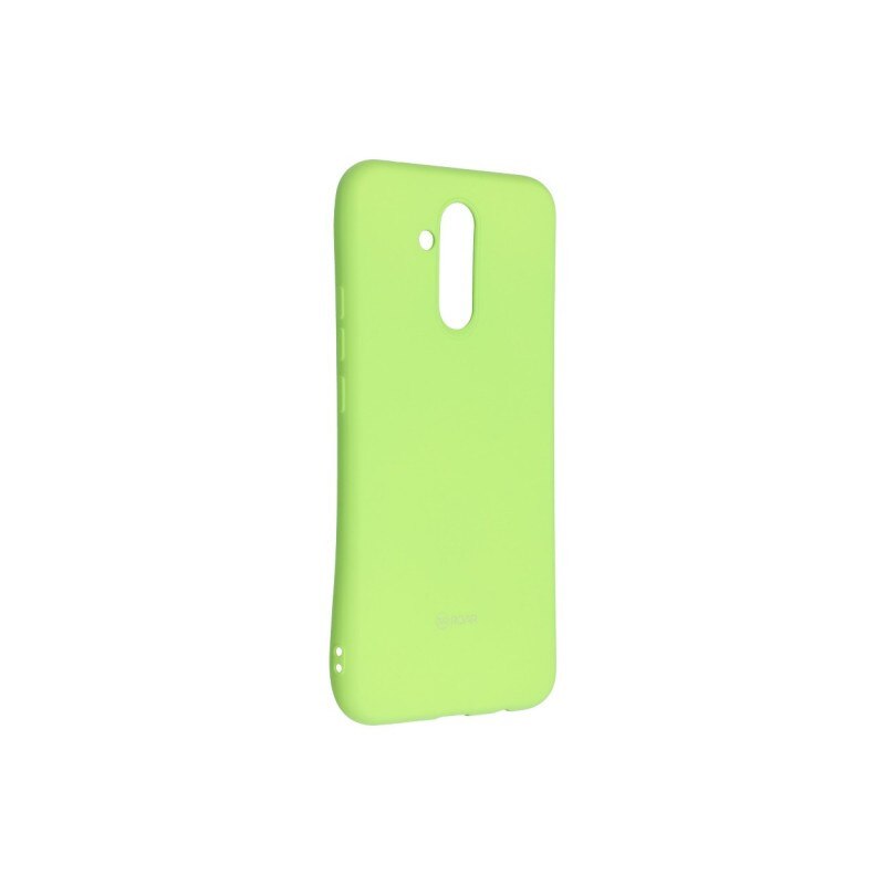 Husa Spate Silicon Roar Jelly Compatibila Cu Huawei Mate 20 Lite, Verde Lime