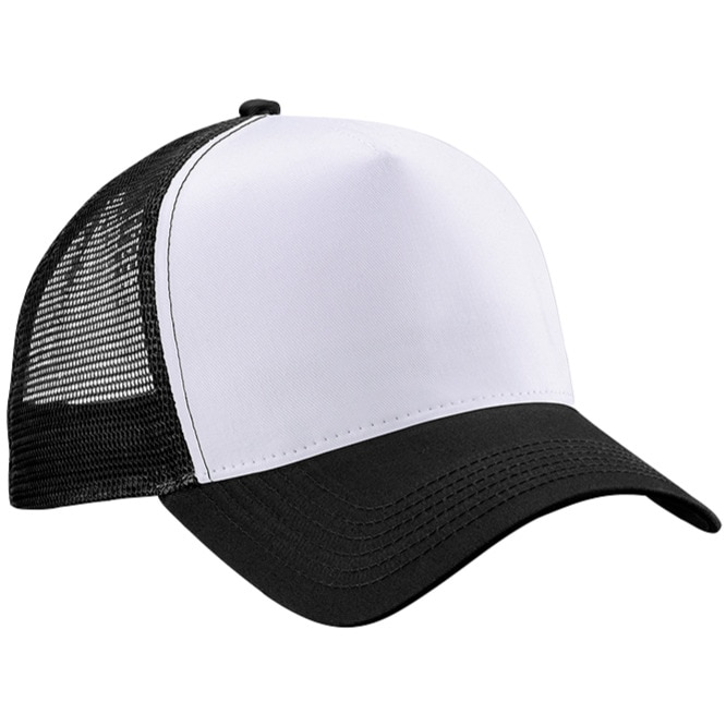 Sapca trucker, Beechfield, negru-alb - eMAG.ro