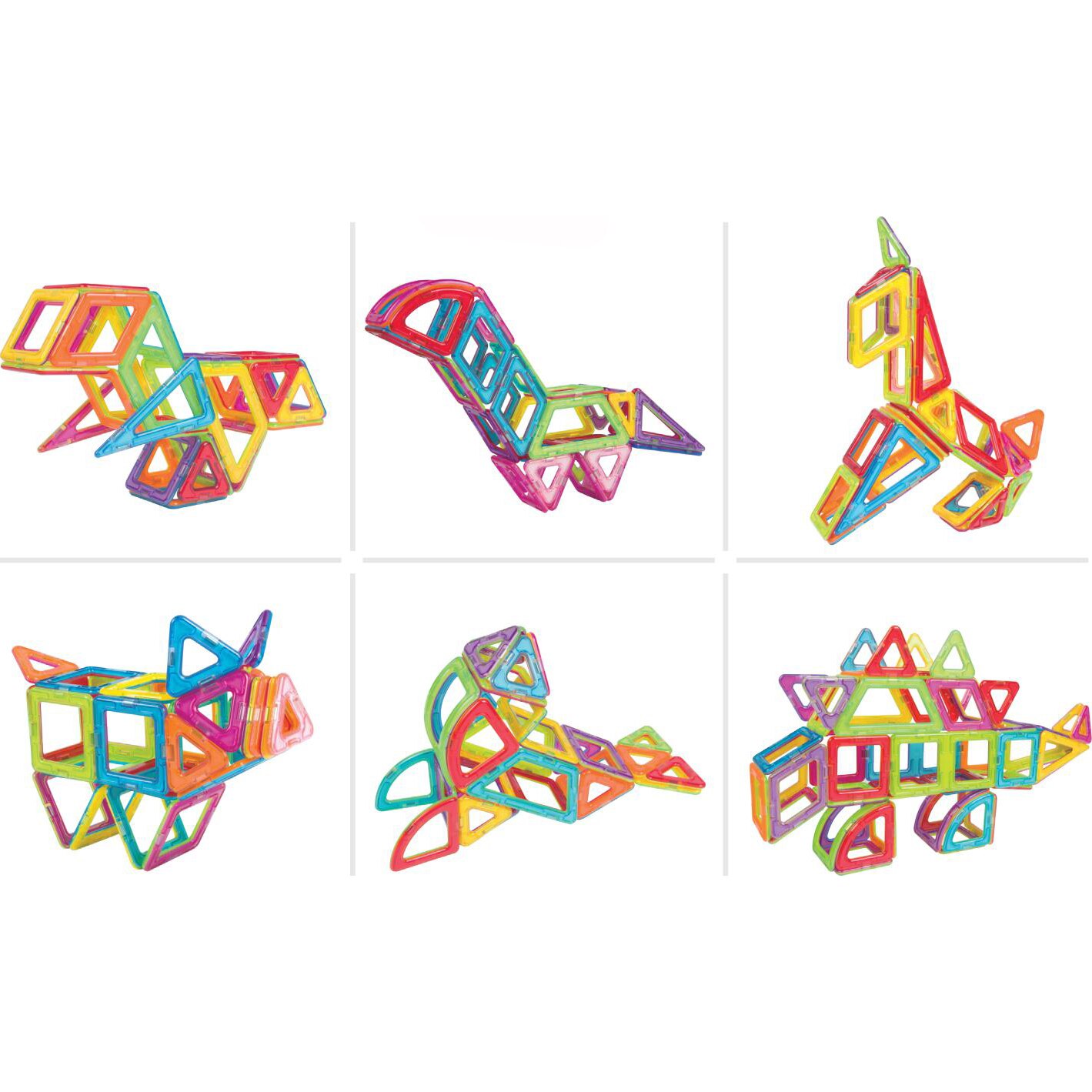 Set de constructie Mappy Magical Magnet Animal Set, 87 piese - eMAG.ro