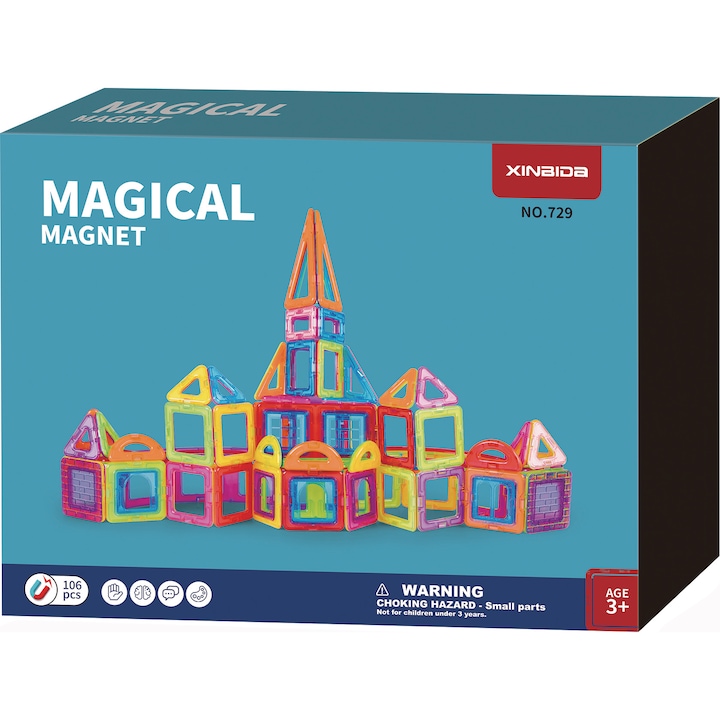Конструктор Magical Magnet, 106 части