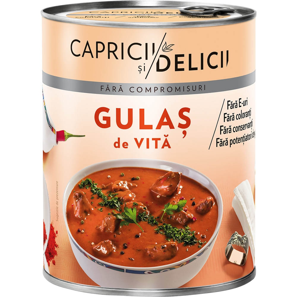 Gulas de vita Capricii si Delicii, 400g