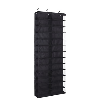 Organizator de panza pentru pantofi, 5 compartimente, tip raft, suspendat, 1, 59 x 15.2 x 160 cm Organizator de panza pentru pantofi, 5 compartimente, tip raft, suspendat, 1, 59 x 15.2 x 160 cm