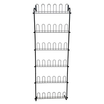 Organizator-pantofar din metal pentru pantofi, 36 compartimente, tip raft, suspendat, 59.5 x 20 x 168 cm Organizator-pantofar din metal pentru pantofi, 36 compartimente, tip raft, suspendat, 59.5 x 20 x 168 cm