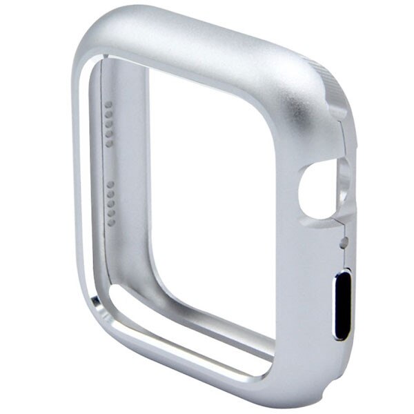 Carcasa magnetica de protectie iUni pentru Apple Watch 1/2/3/4/5/6, 38mm, Argintiu