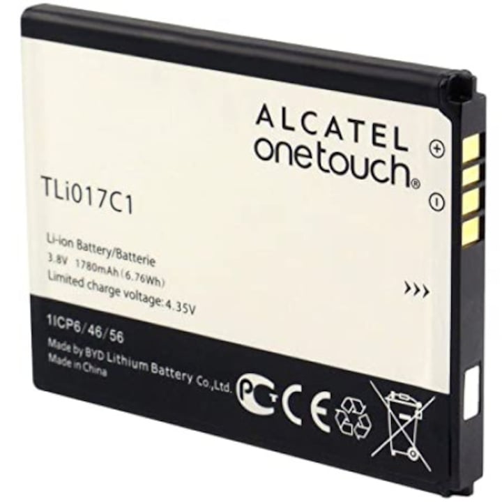 Alcatel TLi017C1 eredeti, gyári akkumulátor (1780mAh, Li-Ion, Pixi 3)