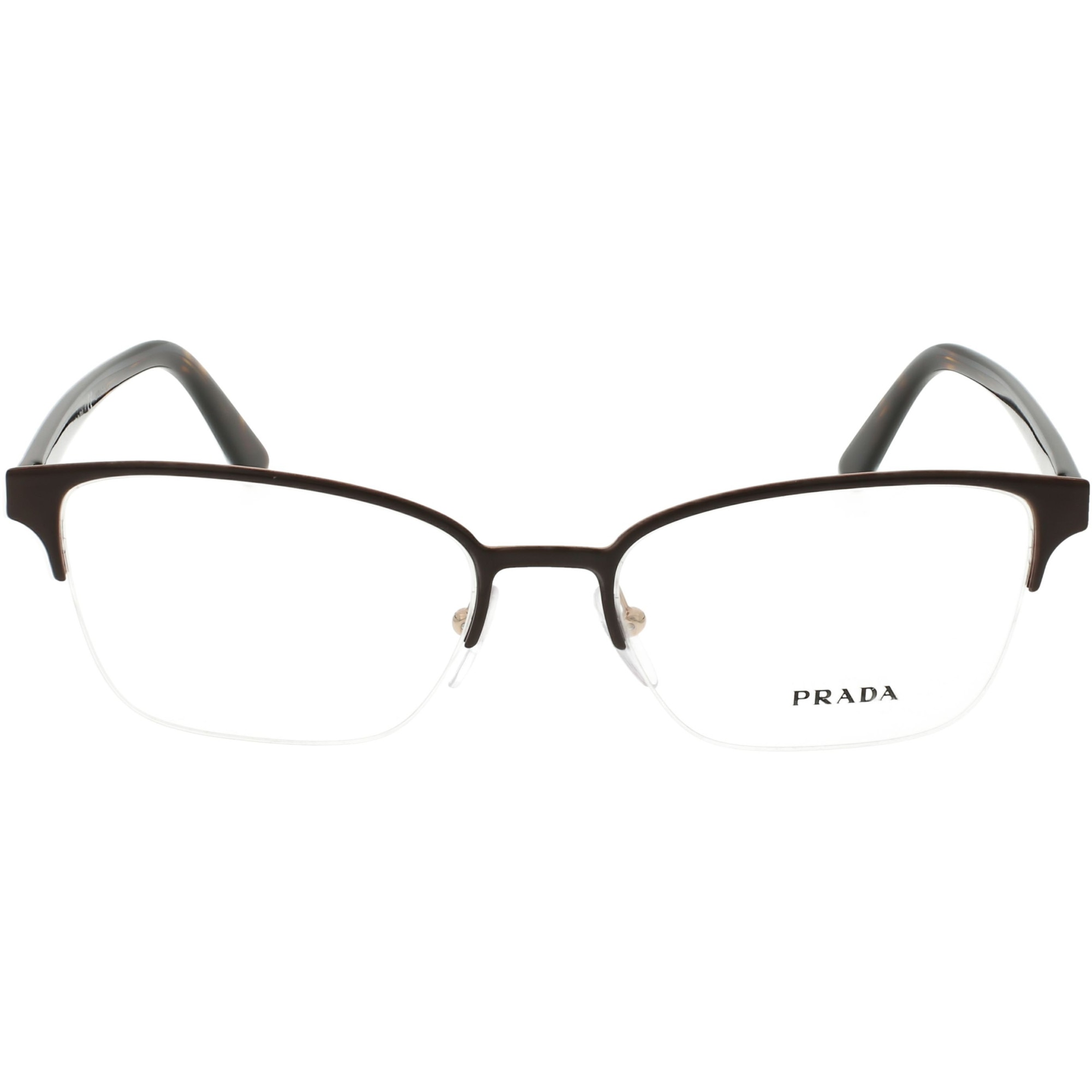 Rame ochelari de vedere Prada PR61XV 3311O1, Maro, 54 mm