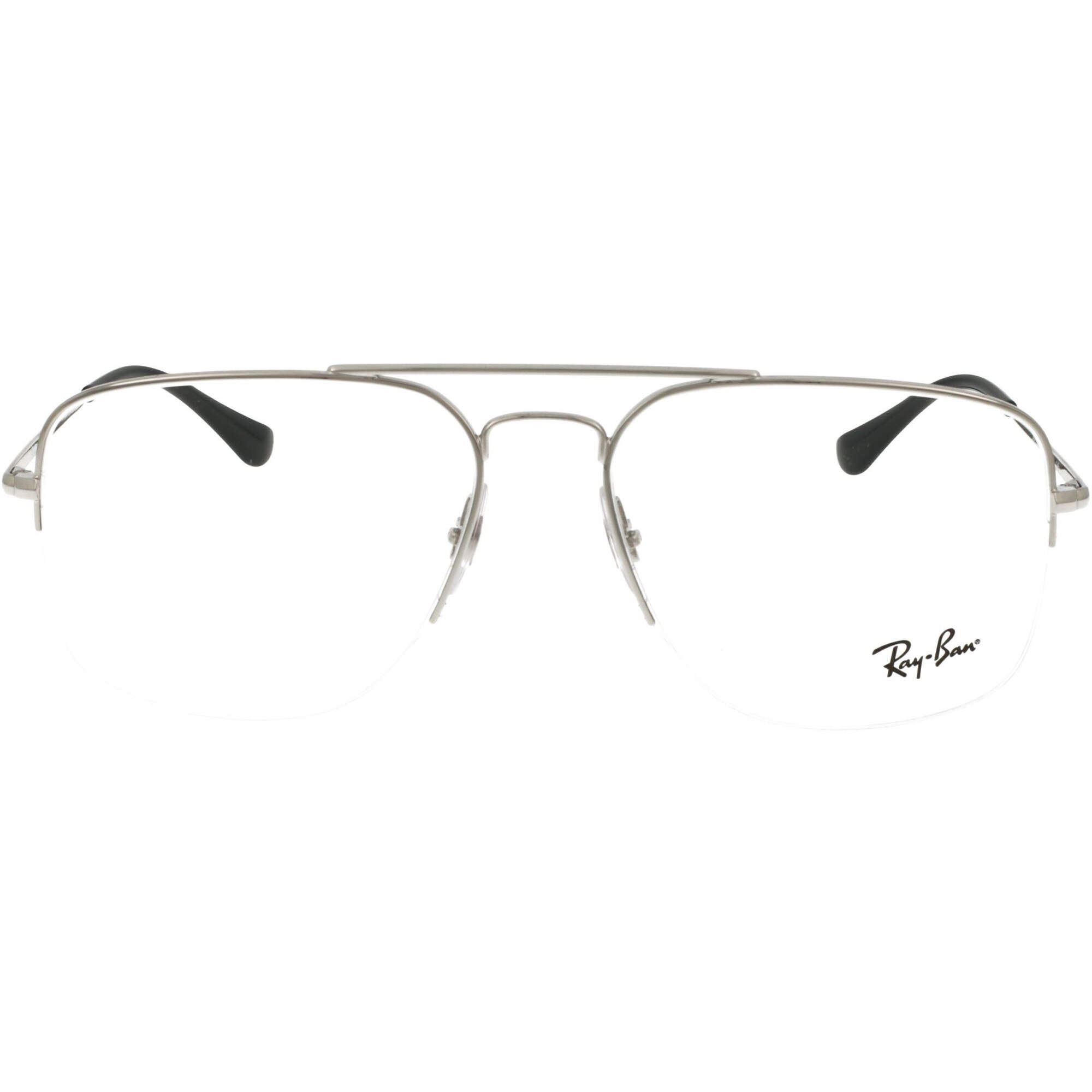 Premature Pledge Made of Rame ochelari de vedere Ray-Ban RX6441 2501, Argintiu, 59 mm - eMAG.ro