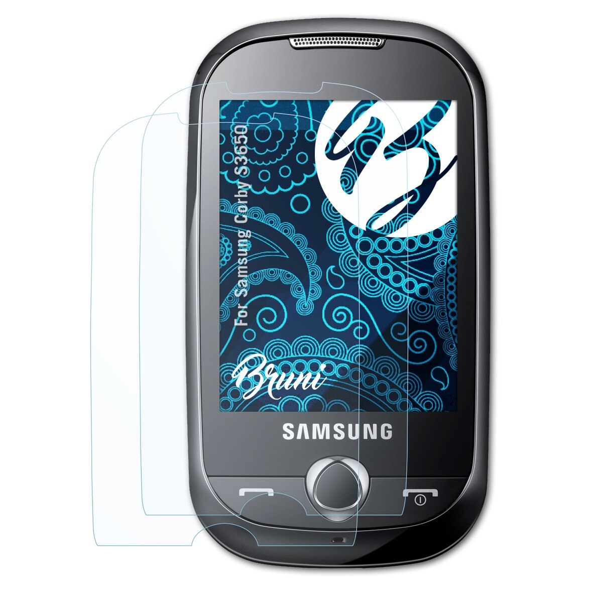 Set de 2 Folii de protectie Bruni compatibil cu Samsung Corby