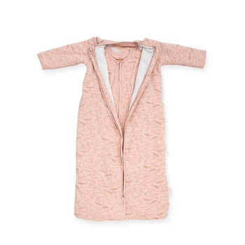 Sac de dormit Jollein Whales, 4 sezoane, 70cm, roz pal Sac de dormit Jollein Whales, 4 sezoane, 70cm, roz pal