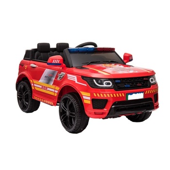 Masinuta Electrica de politie cu acumulator pentru copii NOVOKIDS™ Police Squad SUV , Cu girofar fata/spate, Melodii si USB , 3-6 ani , Usi cu deschidere , Telecomanda, 2 motoare 550 W, Rosu Masinuta Electrica de politie cu acumulator pentru copii NOVOKIDS™ Police Squad SUV , Cu girofar fata/spate, Melodii si USB , 3-6 ani , Usi cu deschidere , Telecomanda, 2 motoare 550 W, Rosu