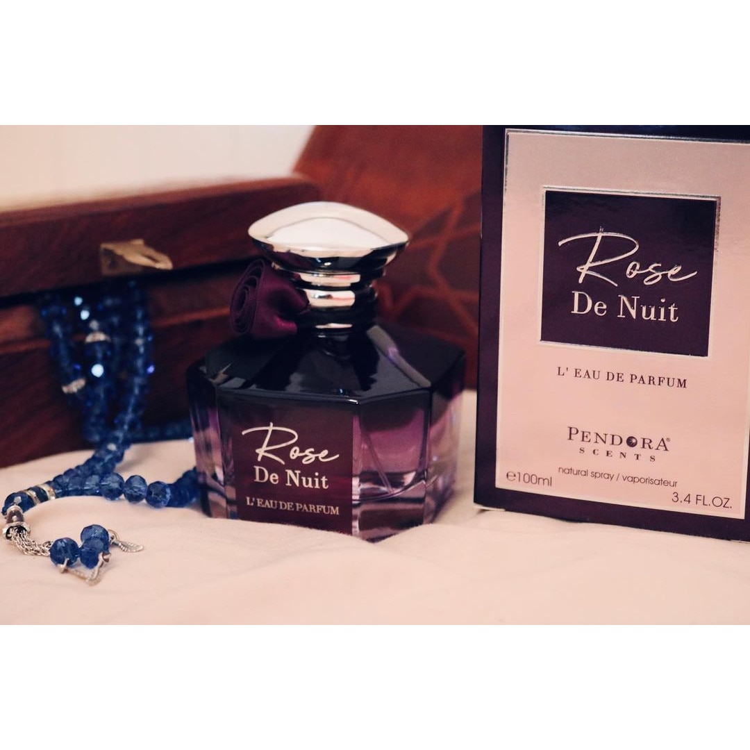 Rose De Nuit Eau De Parfum Damenduft Von Paris Corner – 100 Ml, Fruchtig-blumig Mit Rose & Himbeere, Langanhaltend