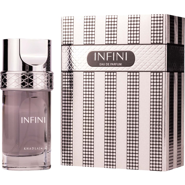 Apa de Parfum Arabesc Khadlaj Infini, Barbati, 100 ml