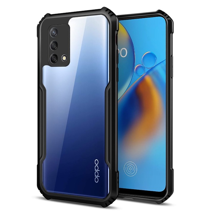 Tech-Protect BEETLE tok Oppo A54 5G / A74 5G-hez, fekete
