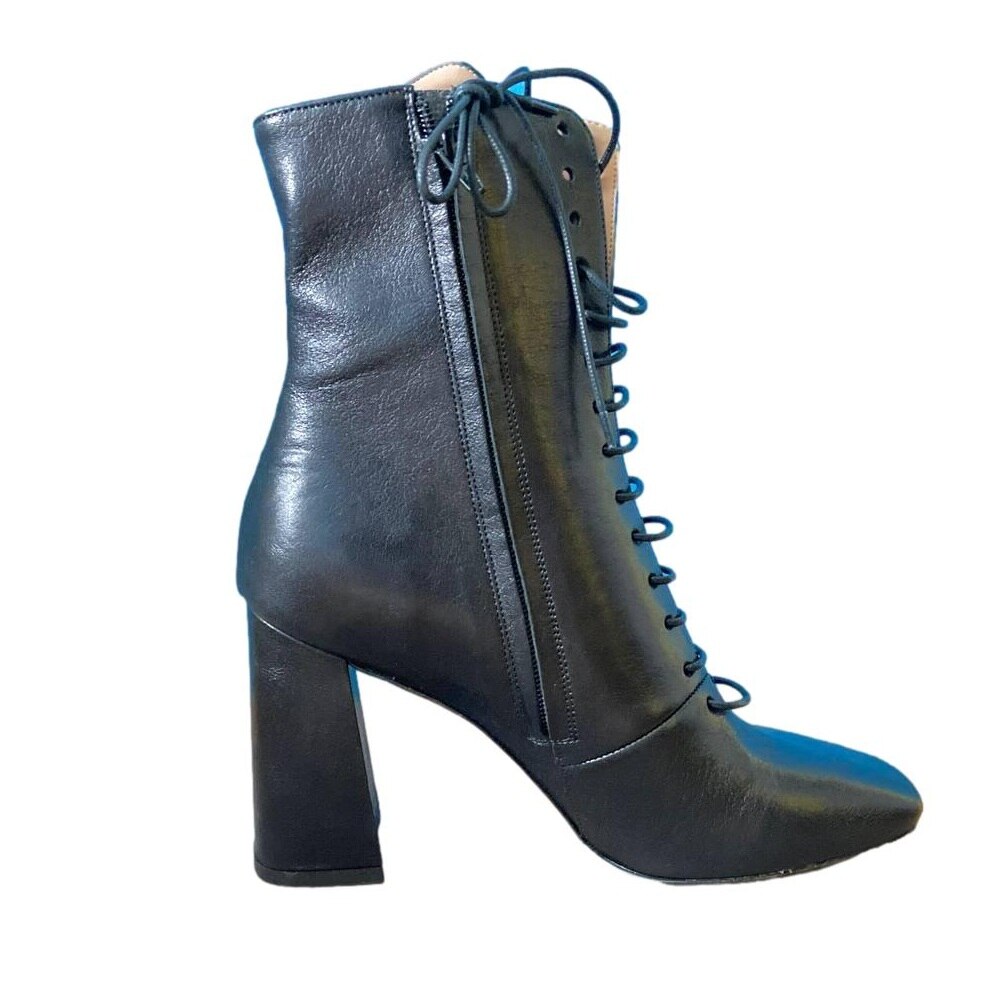 Cizme dama Made in Italy, 1612, Piele, Negru, 40 EU