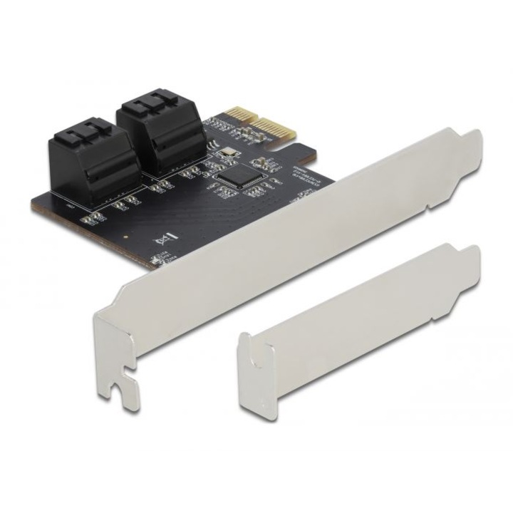 DeLock 4x SATA bővítő kártya PCI-E (90010)