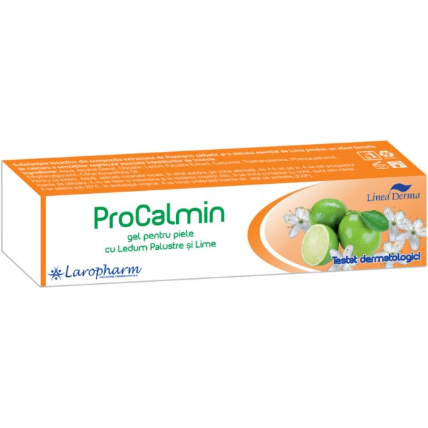 Gel calmant pentru intepaturile de insecte, ProCalmin cu Ledum Palustre si Lime, Laropharm, 40 g