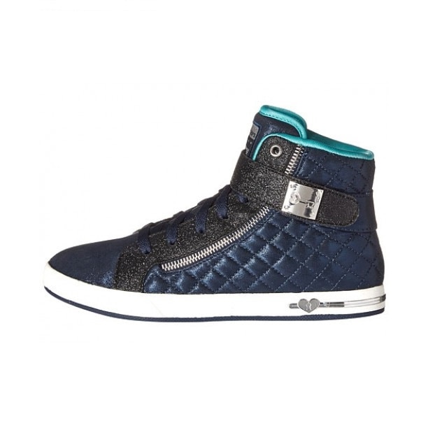Pantofi sport copii SKECHERS SHOUTOUTS- QUILTED CRUSH, albastru navy