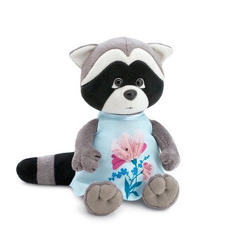 Jucarie din plus, Daisy, fetita raton cu rochita cu floare 15cm, Orange Toys Jucarie din plus, Daisy, fetita raton cu rochita cu floare 15cm, Orange Toys