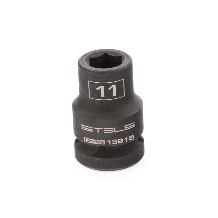 Cap hexagonal cu impact, 11 mm, 1/2 ", CrMo// Stels