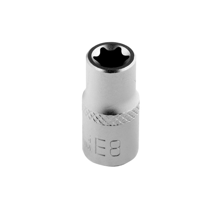Cap tubular 1/4 ", E8, CrV// Stels