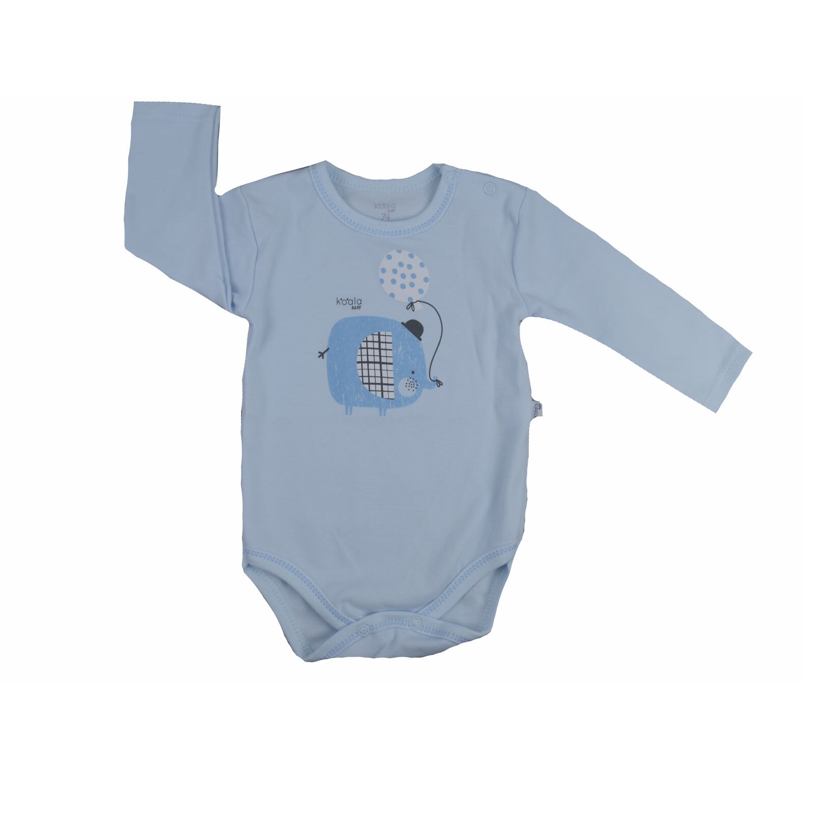 Body cu maneca lunga pentru baieti Koala Tasmania 08-632A, Albastru 56555