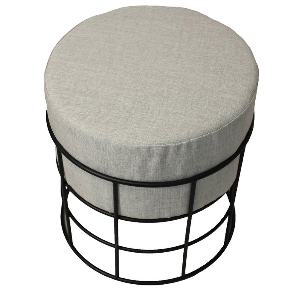 Taburet Heinner,40x45x40 cm, Alb