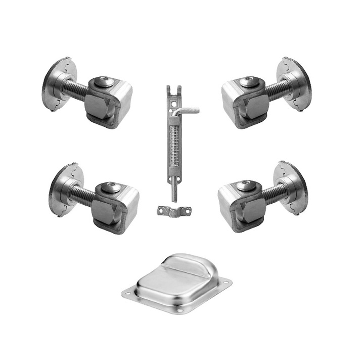 Kit poarta batanta REG2, greutate sustinuta 130kg pe brat, galvanizat