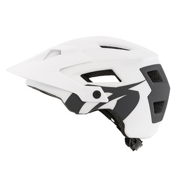 Casca Ciclism O'Neal Pike Defender Solid - 58-61 Cm, L-XL, Alb-Gri Casca Ciclism O'Neal Pike Defender Solid - 58-61 Cm, L-XL, Alb-Gri