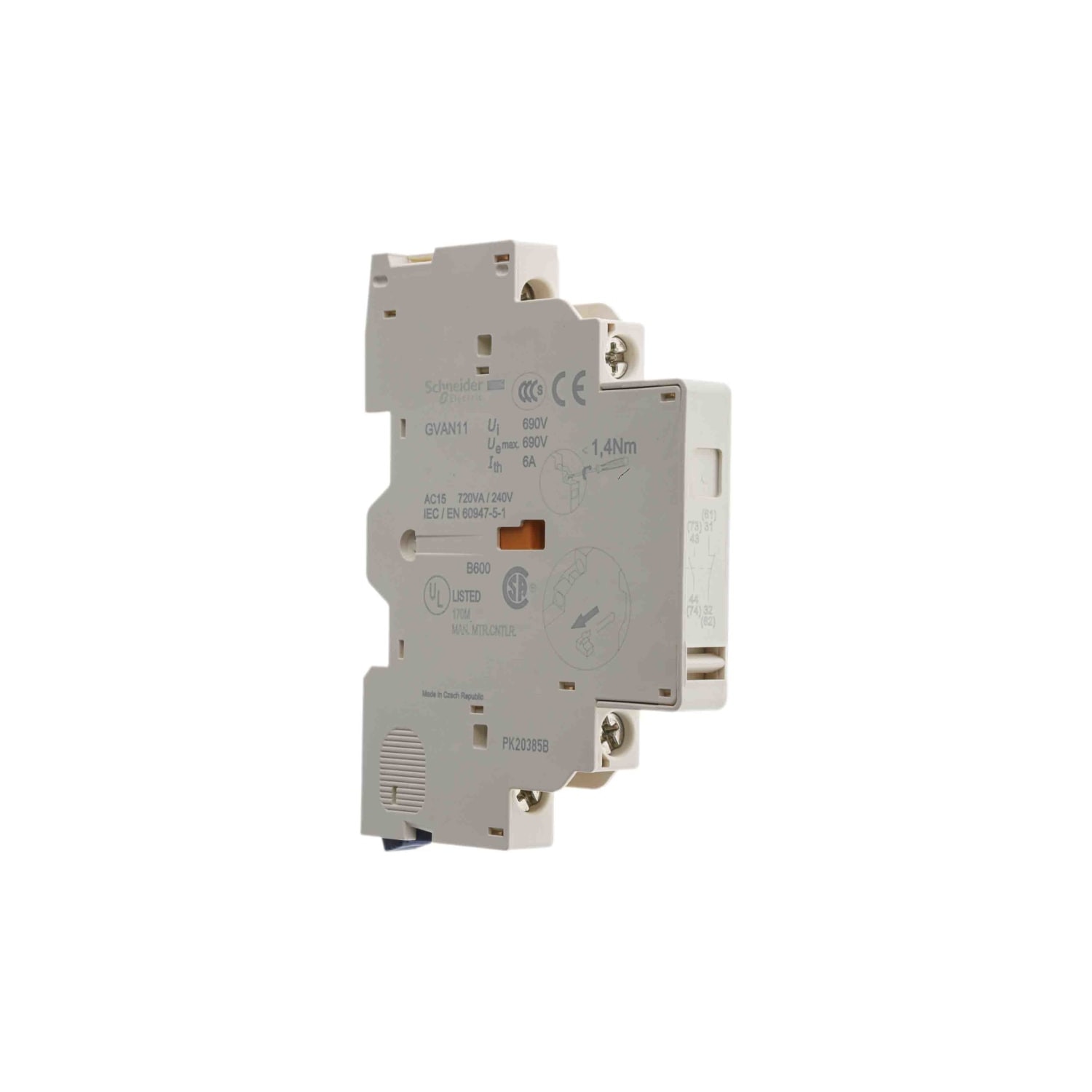 Contactor auxiliar tip GV3A02 TELEMECANIQUE