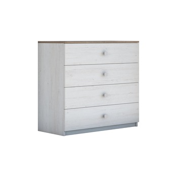 Comoda Rares, culoare Ulm/Stejar, 95 CM Comoda Rares, culoare Ulm/Stejar, 95 CM