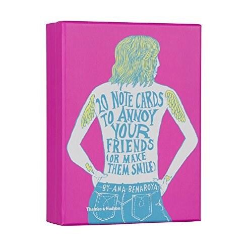 20 Notecards to Annoy Your Friends (or Make Them Smile), Multicolor, Carte postala, Carton