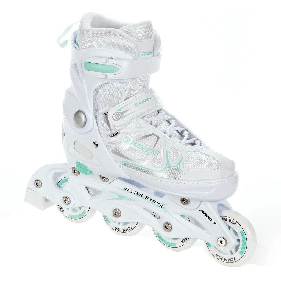 Role Reglabile Raven Spirit, Alb/Mint, M(37-40)