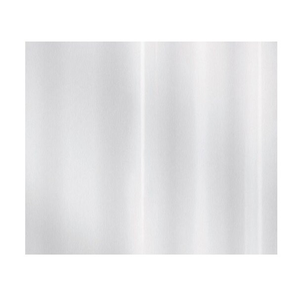 Perdea de dus Kleine Wollke alba cu inele incorporate Hook On 100% poliester de inalta calitate cu aspect textil 180x200cm