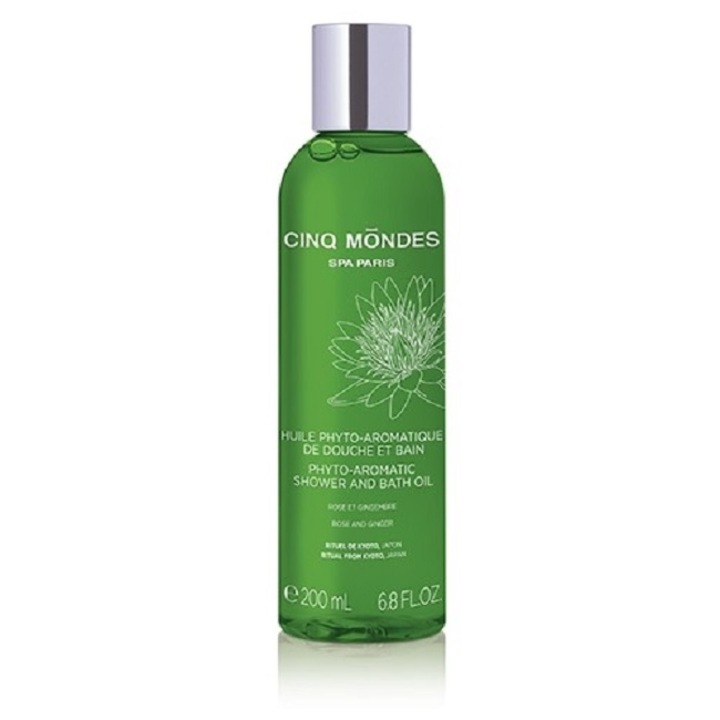 Cinq Mondes Phyto- Aromatic Shower And Bath Oil Kyoto tusfürdő 200ml
