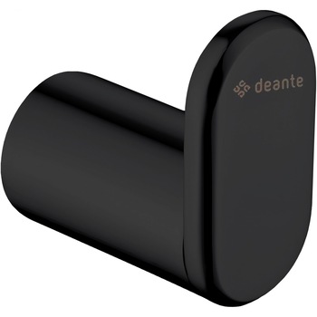 Cuier pentru baie, Deante ADR N111 negru, model rotund Cuier pentru baie, Deante ADR N111 negru, model rotund