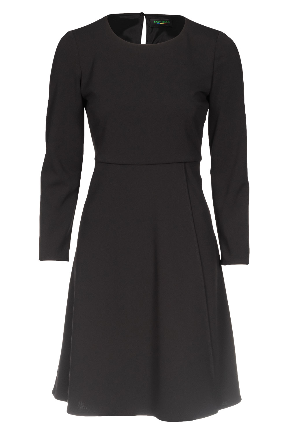 Rochie de zi din poliester, Negru