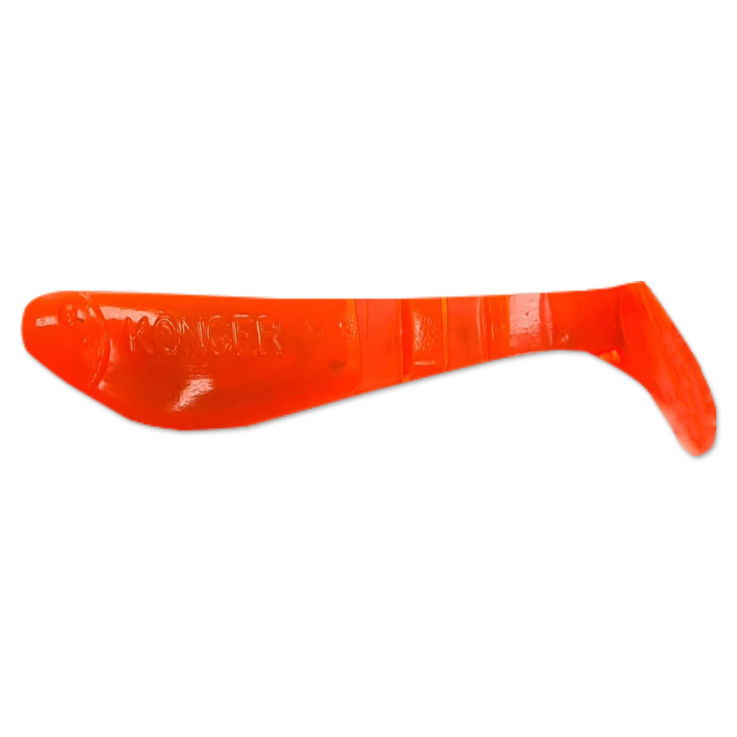 Set 4buc Shad Konger Killer Shadow, 9cm, 7gr, culoarea Portocaliu