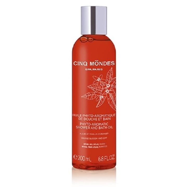 Cinq Mondes Phyto- Aromatic Shower And Bath Oil Atlas tusfürdő 200ml
