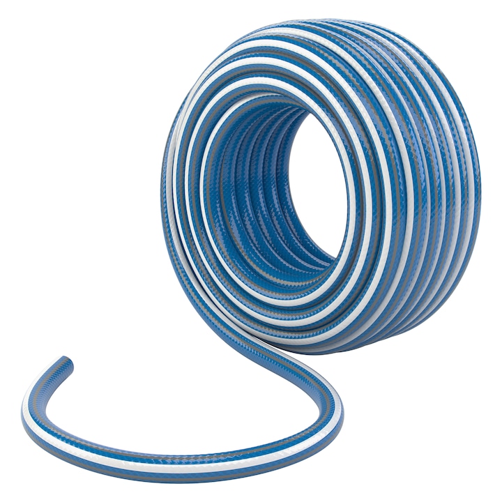 Маркуч Palisad, За поливане, Подсилен, 3/4 ", 50 m, 6 слоен, Без фталати, Син