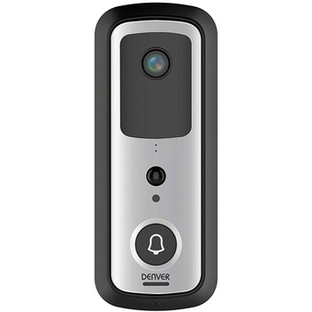 Sonerie inteligenta cu camera video DENVER SMART HOME SHV-120, Wireless, 720p@30fps, Motion Detection, Convorbire bidirectionala, unghi larg , Compatibila Tuya Sonerie inteligenta cu camera video DENVER SMART HOME SHV-120, Wireless, 720p@30fps, Motion Detection, Convorbire bidirectionala, unghi larg , Compatibila Tuya