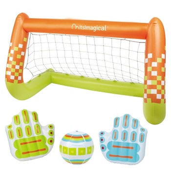 Joc de fotbal gonflabil Imaginarium Air Goool! cu poarta, minge si 2 manusi gigantice Joc de fotbal gonflabil Imaginarium Air Goool! cu poarta, minge si 2 manusi gigantice